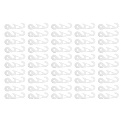 Ipetboom 50pcs White Mask Strap Extenders Ear Strap Buckles Non-Slip Face Mask Hook Ear Suitable for Adults and Outdoor Activities