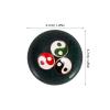 OFFIGAM Metal Hand Massage Balls 47mm Palm Exercise Rolling Hand Therapy Massage Tools Stress Relief 2pcs Colorful Enamel Finish Wellness Relaxation view 2