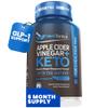 Herbtonics Apple Cider Vinegar + Keto BHB GLP-1 Support, 360 Capsules view 1