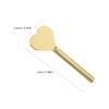 DINHEAROM 3pcs Heart Shaped Toothpaste Keys, Metal Tube Keys Squeezer for Bathroom Cosmetics Daily Life,Toothpaste Tubes Squeezing Auxiliary Tool view 2