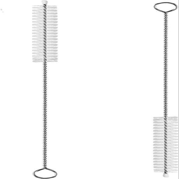 2-Pack Extra Long Straw Cleaner Brush with Metal Handle for Stanley Mugs & Water Bottles