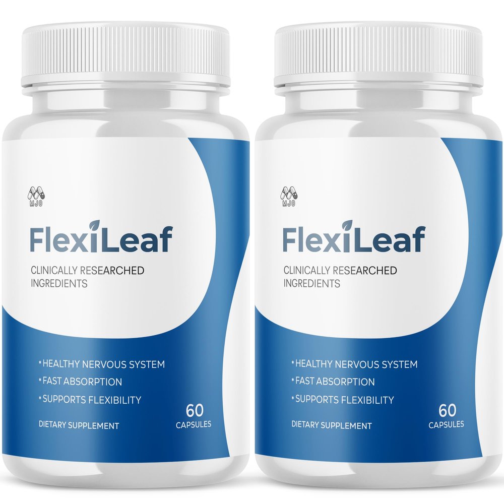 (2 Pack) Flexileaf Capsules, Official Flexileaf Pills with All Natural Ingredients, Advanced Health and Overall Wellness Multivitamin Supplement Maximum Strength Support Formula (120 Capsules)