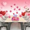 Folding Bounce Valentine Box | Birthday Supplies - Festive Cash Bounce Box - for Birthday Proposal Confession Graduation Partners Boyfriends Girlfriends Wives Husbands view 3