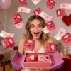 Valentines Folding Bounce Box | Confession Supplies - Holiday Money Boxes - for Birthday Proposal Confession Graduation Partners Boyfriends Girlfriends Wives Husbands view 2