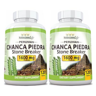 NaturalisimoLife Chanca Piedra 1600 mg per Serving 120 Tablets - Peruvian Chanca Piedra (2)