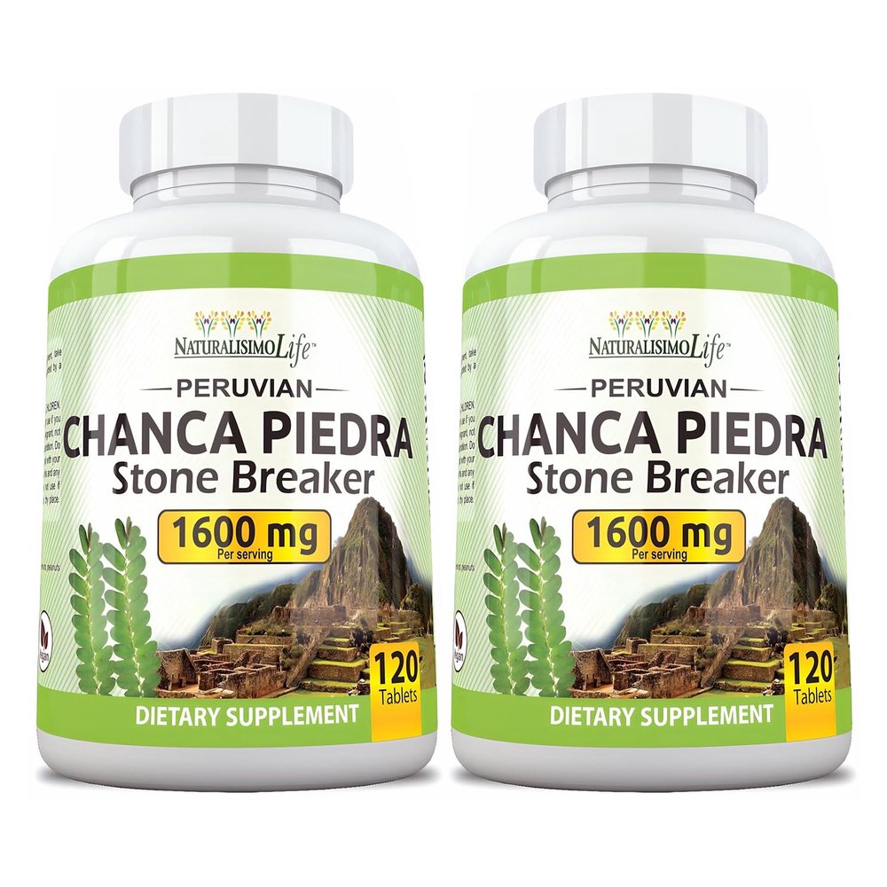 NaturalisimoLife Chanca Piedra 1600 mg per Serving 120 Tablets - Peruvian Chanca Piedra (2)
