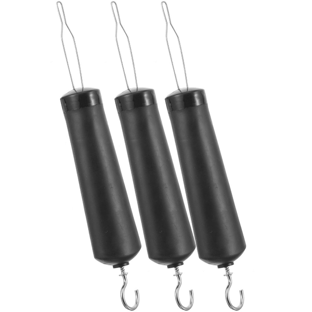 FRCOLOR 3pcs Button Hook and Zipper Pull Dressing Aid Tool, Stainless Steel Buttoning Helper for Seniors and Disabled, Clothing Assistance for Limited Dexterity
