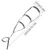 Anneome Bed Ladder Assist Strap for Seniors and Disabled, Black Paralytic Pull up Belt with Bed Support for Elderly Sit and Mobility Aid in Bedroom view 2