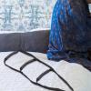 Anneome Bed Ladder Assist Strap for Seniors and Disabled, Black Paralytic Pull up Belt with Bed Support for Elderly Sit and Mobility Aid in Bedroom view 3