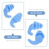 Beaupretty Silicone Noise Reduction 1 Pair Waterproof Sleeping for Studying Concerts Snoring Protection Triple-Layer Soundproofing for Travel and Dormitory Use view 3