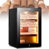 50L Electric Cigar Humidor Cabinet Dual Cooling System Large Cigar Cooler Professional Cigar Locker for Aficionados(Cigarcabinet) view 1
