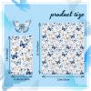 100Pcs Butterfly Floral Guest Napkins, Decorative Hand Towels Disposable Paper Butterfly Flower Garden Blossom Wildflowers Bathroom Towel view 2