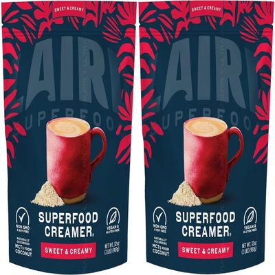 Lairds Superfoods Coffee Creamer, 32 Ounce - Plant-Based, Dairy-Free, Vegan, Coconut MCTs(2 pack)