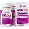 OnHeal GHK-Cu Capsules, Copper Peptide Complex, Hair Skin Nails Supplement, 60 Count