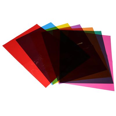 Gatuida 21 Sheets Colored Cellophane Paper for Crafts DIY Candy Wrapping, 7 Colors A4 Size 29x21cm, Decorative Cellophane Wraps for School Projects and Packaging