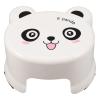 TOYANDONA Thickened Non-Slip Plastic Bathroom Step Stool with Cute Cartoon, Small Shower and Potty Training Stool for Boys and view 1