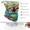 Sturin Spring Pit Bull Dog Truck Sunflower Face Mask Balaclava Scarf Windproof Face Cover Multifunctional Bandana for Men Women view 4