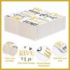 100 Pcs Welcome Guest Paper Napkins 3 Ply Friends & Family Home Range Disposable Absorbent Hand Towels Soft Dinner Paper Napkins for Bathroom Home Kitchen Wedding Holiday Baby Bridal Shower view 2