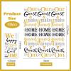 100 Pcs Welcome Guest Paper Napkins 3 Ply Friends & Family Home Range Disposable Absorbent Hand Towels Soft Dinner Paper Napkins for Bathroom Home Kitchen Wedding Holiday Baby Bridal Shower view 3