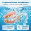 AIVIGOR Dental Ultrasonic Retainer Cleaner Machine - 45kHz Separable Dental Cleaning Pod with Digital Timer & 200ML Tank - Professional Device for Dentures, Aligners, Mouth Guards, Braces, Jewelry view 2