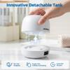 AIVIGOR Dental Ultrasonic Retainer Cleaner Machine - 45kHz Separable Dental Cleaning Pod with Digital Timer & 200ML Tank - Professional Device for Dentures, Aligners, Mouth Guards, Braces, Jewelry view 3