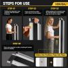 5FT Portable Adjustable Wheelchair Ramp-600LBS Heavy-Duty, High-Strength Aluminum Alloy Telescoping Portable Wheelchair Ramps Triple Anti-Slip Ideal for Home Steps, Threshold, Doorways(2 Pack) view 3