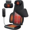 RQH Neck and Back Massager for Chair, Shiatsu Massage Chair Pad with Heat view 1