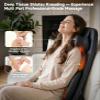 RQH Neck and Back Massager for Chair, Shiatsu Massage Chair Pad with Heat view 2