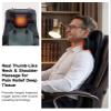 RQH Neck and Back Massager for Chair, Shiatsu Massage Chair Pad with Heat view 4