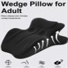 LHKQMYT Moodie Intimacy Pillow for Couples, 27 Angle Perfect Position Ergonomic Contoured Support Pillow, Multi-Functional Memory Foam Lounger Cushion Back Support (Green) view 2
