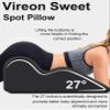 LHKQMYT Moodie Intimacy Pillow for Couples, 27 Angle Perfect Position Ergonomic Contoured Support Pillow, Multi-Functional Memory Foam Lounger Cushion Back Support (Green) view 3