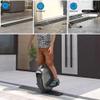 LARAKVEAKV 0.6" Rise Wheelchair Threshold Ramp Solid Rubber Entry Curb Ramp Non-Slip Door Ramps Wheelchair Ramp For Home Entrance, Load Capacity 3000 LBS(Height: 4cm/1.57in) view 4