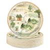 Greencian 50Pcs Classic Bear Paper Plates 7" for Kids Birthday Party view 1