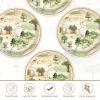 Greencian 50Pcs Classic Bear Paper Plates 7" for Kids Birthday Party view 3