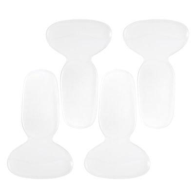 SOIMISS Gel Heel Pads for Women 2 Pairs Self-Adhesive Silicone Back Heel Cushion Inserts Thickened Foot Care Pads and Blister Prevention