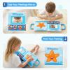 Joyreal Weighted Calming Book for Kids - 6-in-1 Calm Down Corner Supplies for Autism, ADHD & SPD, Washable Sensory Lap Pad Quiet Book to Help Kids Regulate Emotions, Relieve Anxiety & Calm Down view 3