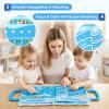 Joyreal Weighted Calming Book for Kids - 6-in-1 Calm Down Corner Supplies for Autism, ADHD & SPD, Washable Sensory Lap Pad Quiet Book to Help Kids Regulate Emotions, Relieve Anxiety & Calm Down view 4