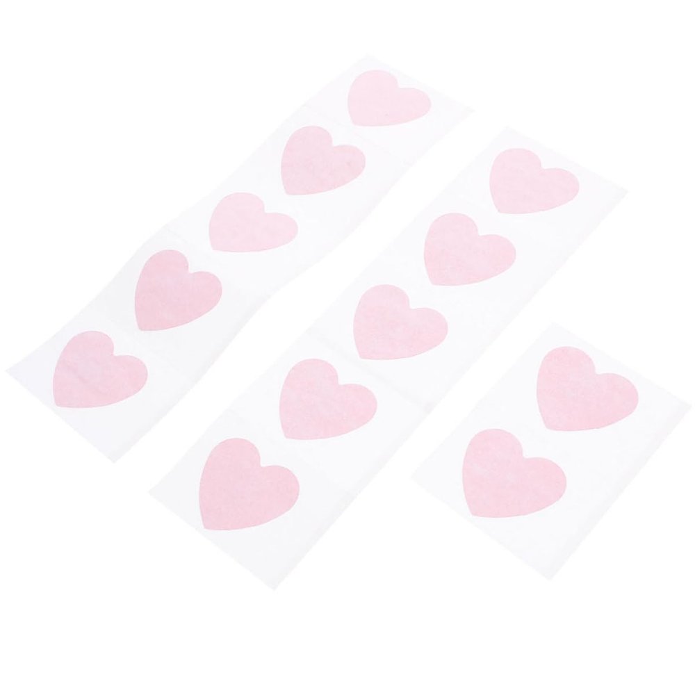 VICASKY Heart Shaped Adhesive Bandages 30pcs Small Breathable Wound Patches Portable First Aid Care for Injuries and Scrapes