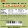 Rice Crackers Mix with Wasabi Peas, Crunchy Coated Peanuts, Cracker Nuts, Japanese Peanuts, Resealable Bag, 22 oz view 4
