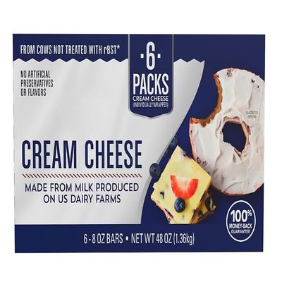 Cream Cheese Block contains many opportunities to be creative throughout your day. Has no artificial preservatives or flavors, so you can have a satisfying snack you won't feel guilty about. fun way to add something delicious to every meal. Beyond de