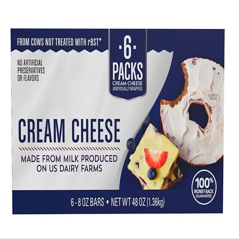 Cream Cheese Block contains many opportunities to be creative throughout your day. Has no artificial preservatives or flavors, so you can have a satisfying snack you won't feel guilty about. fun way to add something delicious to every meal. Beyond de
