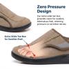 Diabetic Shoes for Men & Women Extra Wide Slip-on Shoes - Adjustable Walking Shoes for Swollen Feet, Elderly Sensitive Feet & Neuropathy, Air Cushion Sole Non-Slip Mules for Indoor & Outdoor Brown view 4
