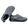 Diabetic Shoes for Men & Women Extra Wide Slip-on Shoes - Adjustable Walking Shoes for Swollen Feet, Elderly Sensitive Feet & Neuropathy, Air Cushion Sole Non-Slip Mules for Indoor & Outdoor Grey view 2