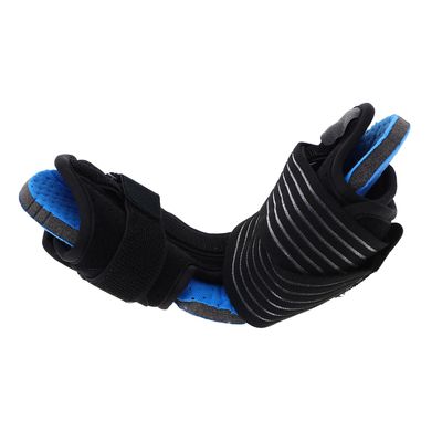 MAGICLULU Foot Drop Corrector Orthosis Brace Adjustable Blue Foot Valgus Support Splint for Walking and Ankle Size for Men and Women