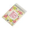 VALICLUD 100pcs Self-adhesive Plastic Candy Bags Baking Cookie Treat Bags Opp Cellophane Wrapping for Party Favors and Handmade view 1