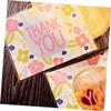 VALICLUD 100pcs Self-adhesive Plastic Candy Bags Baking Cookie Treat Bags Opp Cellophane Wrapping for Party Favors and Handmade view 4