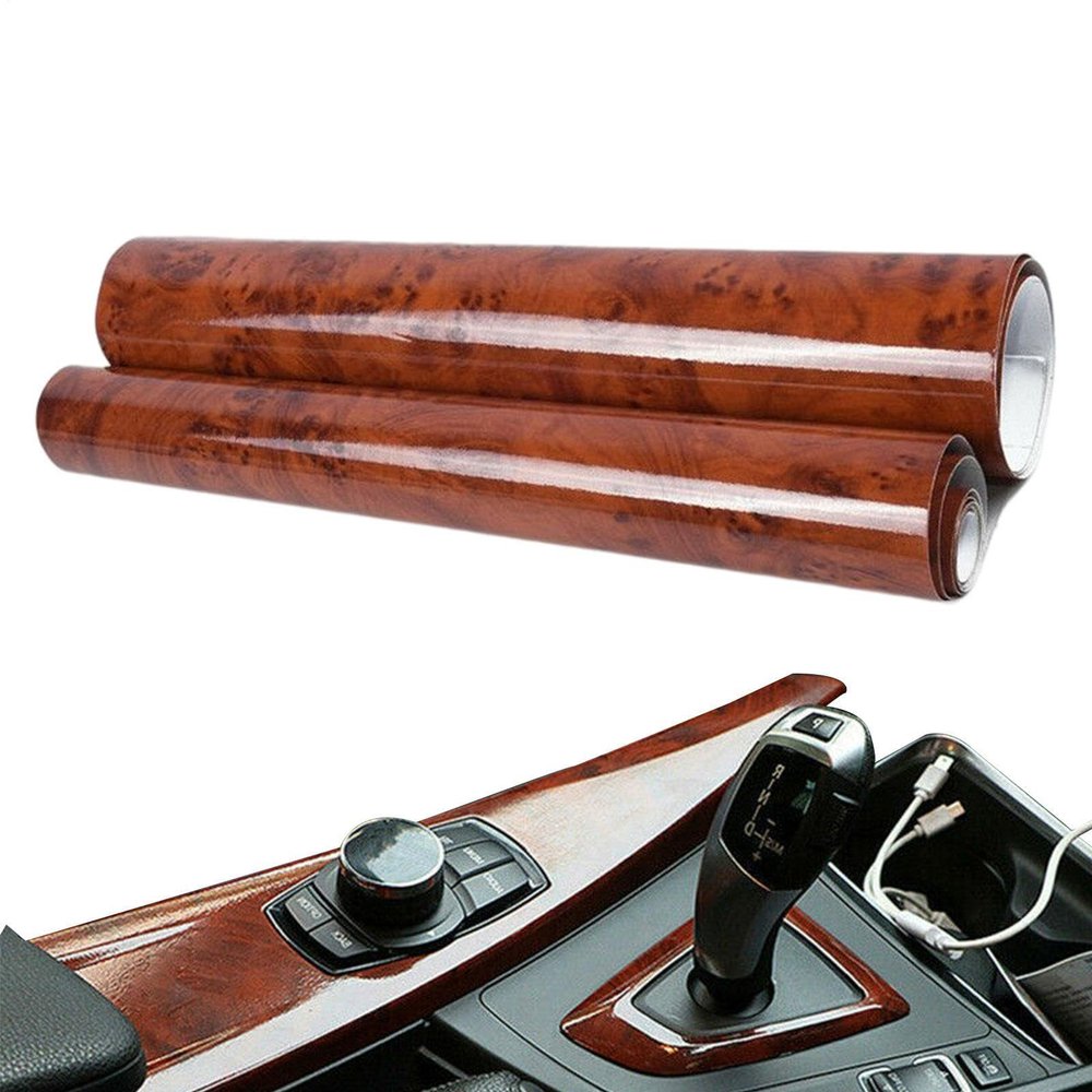 Wrap for Cars | Bright Wood Grain Film Stickers, Self Adhesive Car Wrap