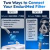 Inline Air Hose Filter Kit for CPAP Tubing Replaceable Filters with 5 Reusable Housings (20 Uses) Compatible with AirSense 10/11, DreamStation & Standard 22mm Connections view 4