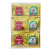 Haldi Kumkum Combo Pack, 50 Turmeric and 50 Kumkum Packets, Religious Use Only, Pack of 100 view 1