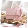 VALICLUD Box Set with Pink Small and Medium Flower Boxes, Paper Storage Packaging for Wedding Favors, Party Decorations, and Candy Present Wrapping Accessories view 3